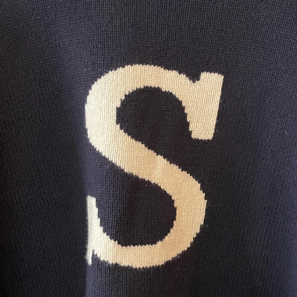 SMART TURNOUT Men’s Lambswool Varsity S Sweater Size XXL.